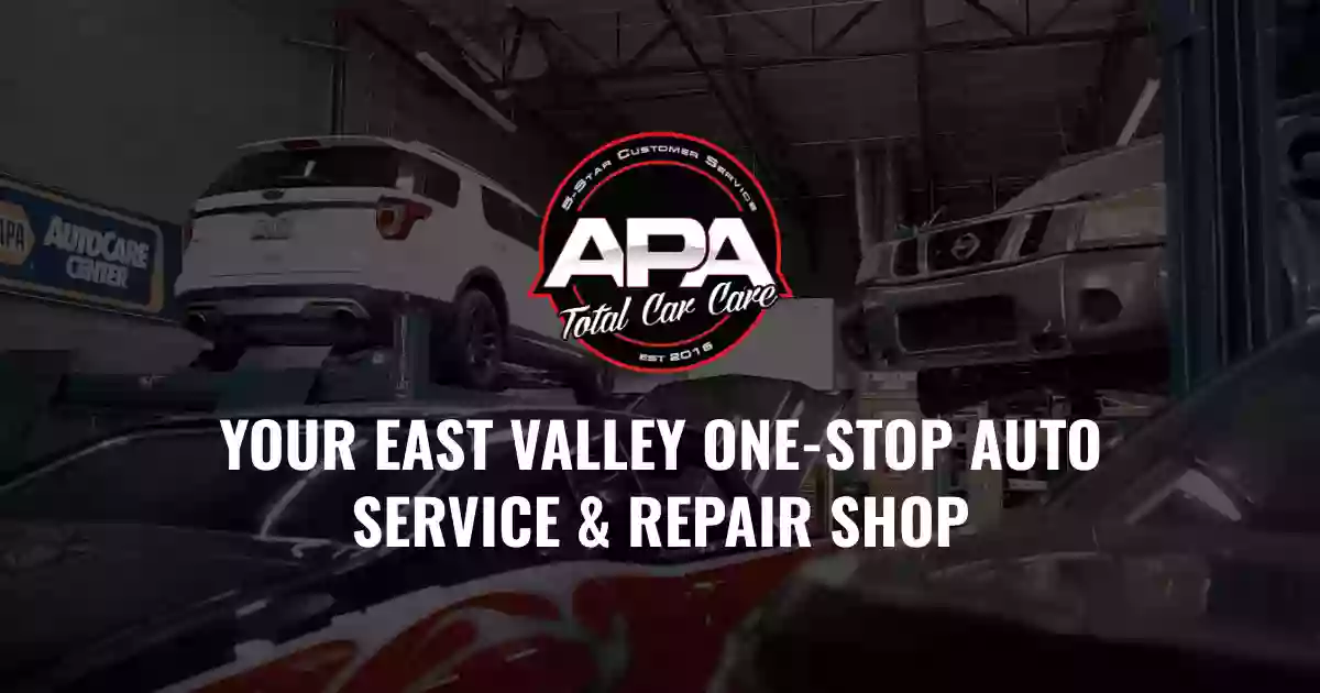 APA Total Car Care - Auto Repair in Gilbert, AZ