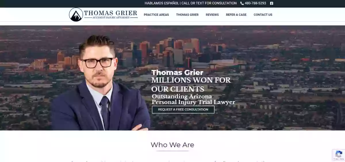 Thomas Grier Accident Injury Attorney