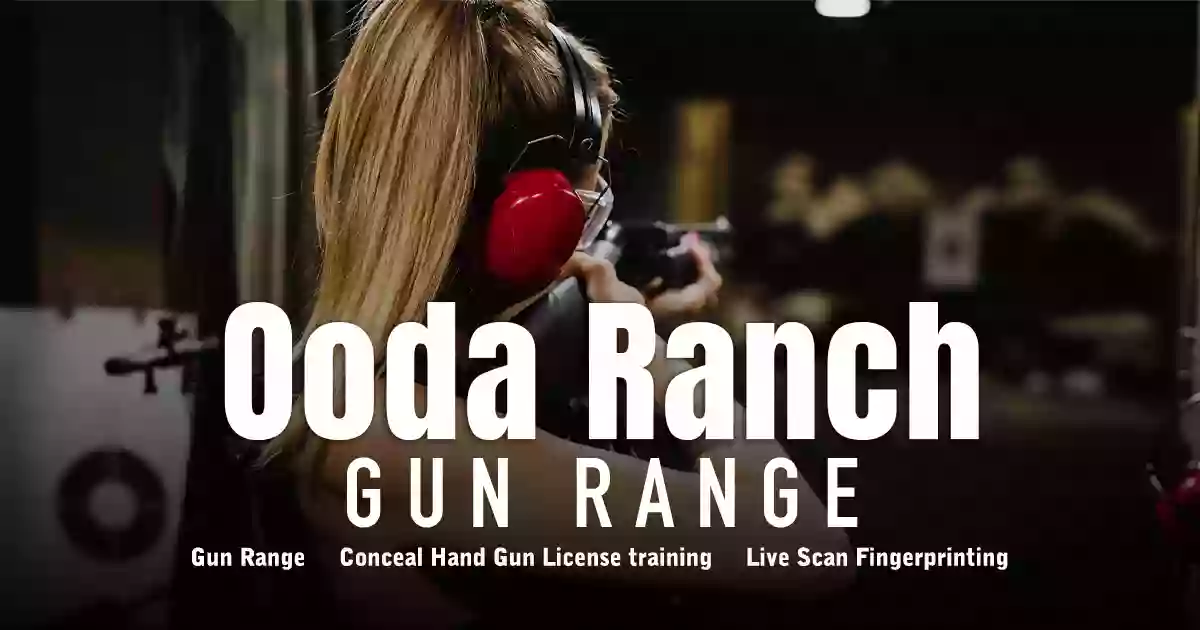 Ooda Ranch Gun Range