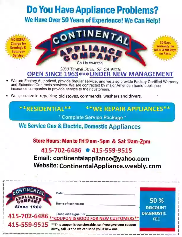 Continental Appliance Co