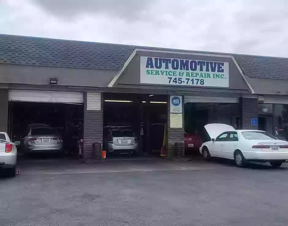 Automotive Service & Repair