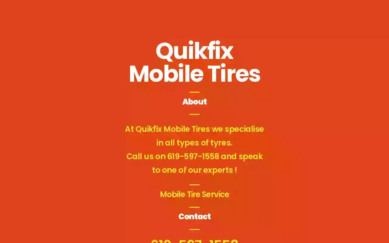Quikfix Mobile Tires