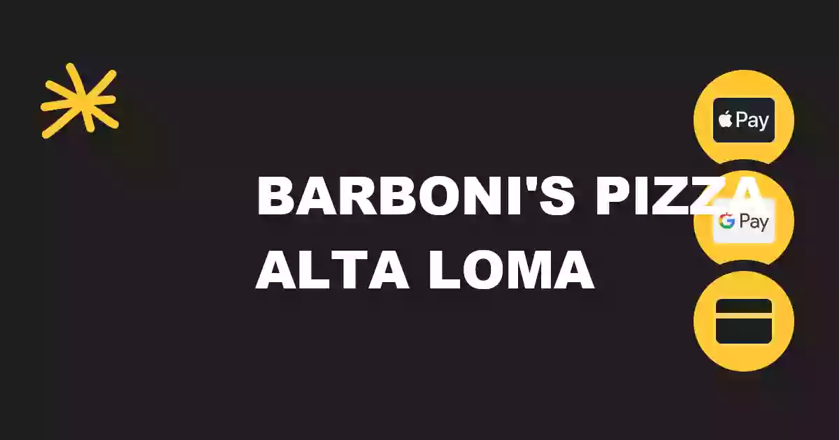 Barboni's Pizza Alta Loma