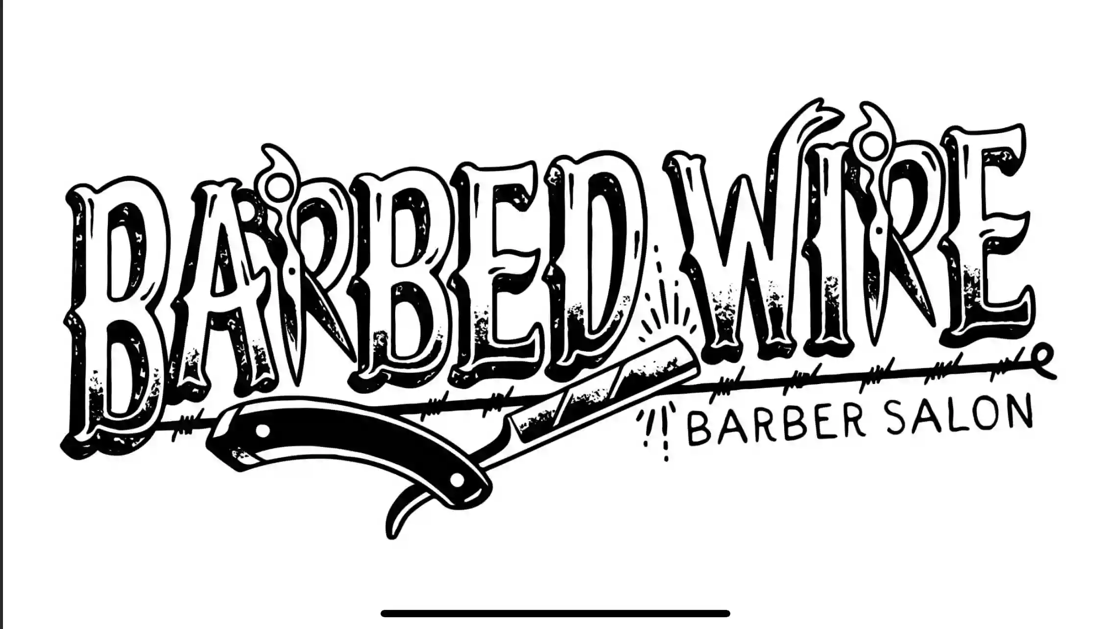 Barbed Wire Barber Salon