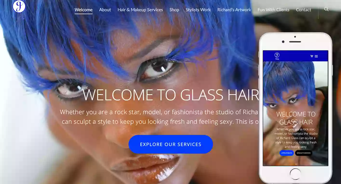 Glass Hair Design