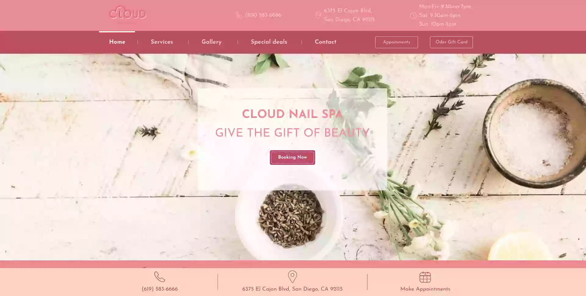 Cloud Nail Spa San Diego