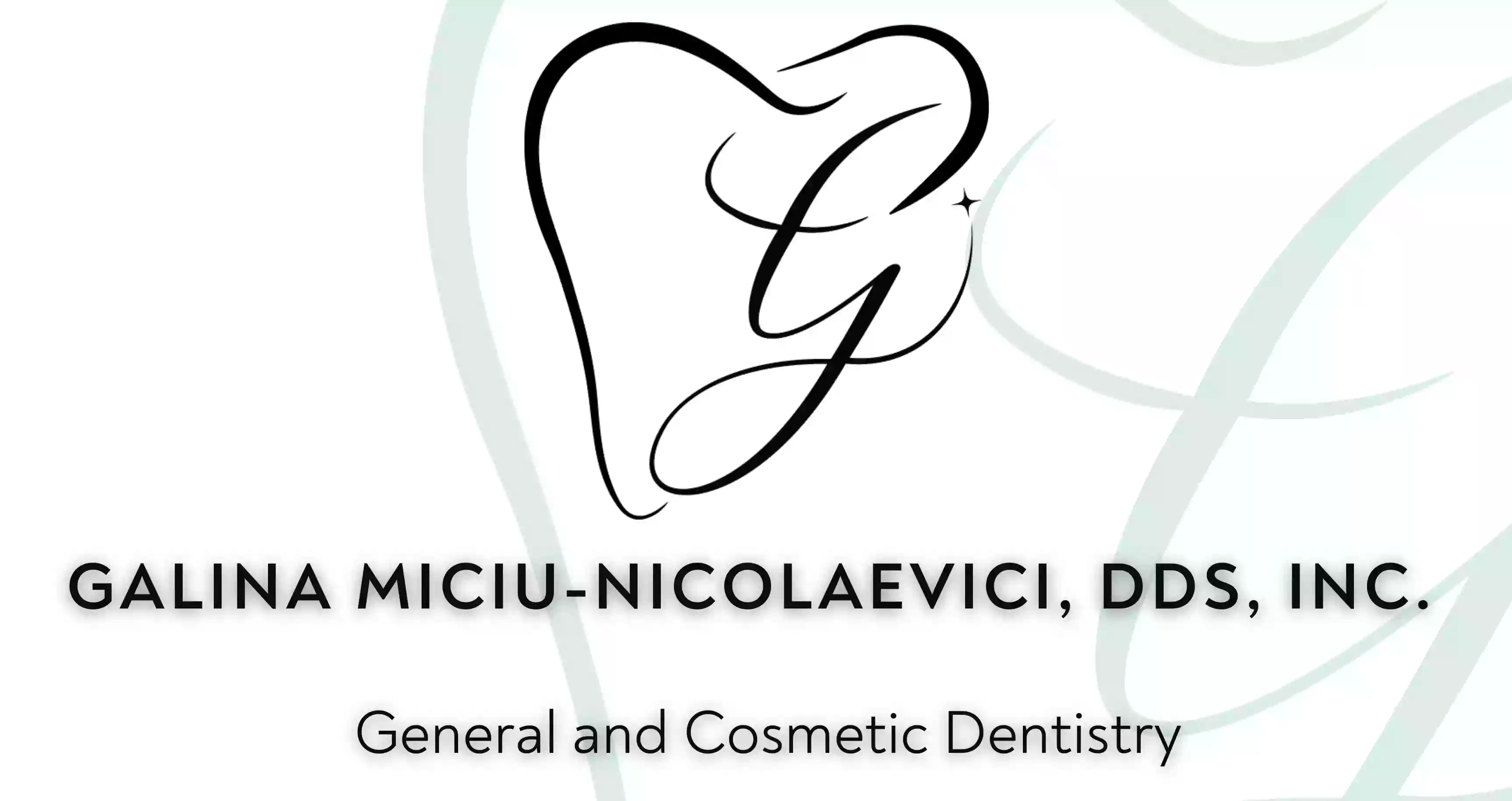 Galina Miciu-Nicolaevici, DDS