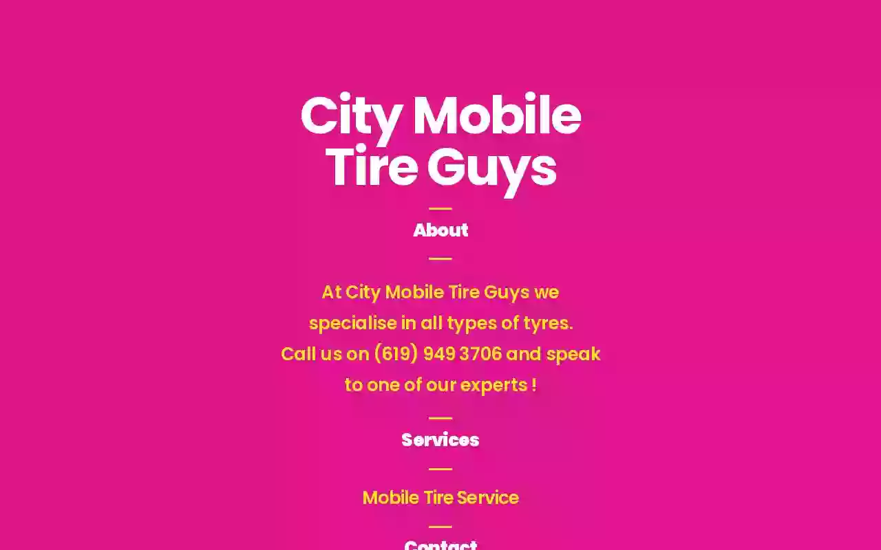 City Mobile Tire Guys