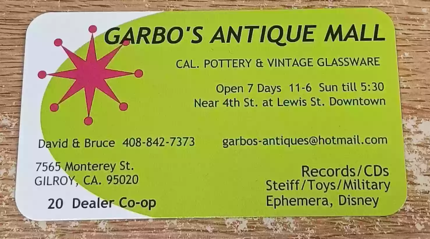 Garbo's Antiques & Collectibles