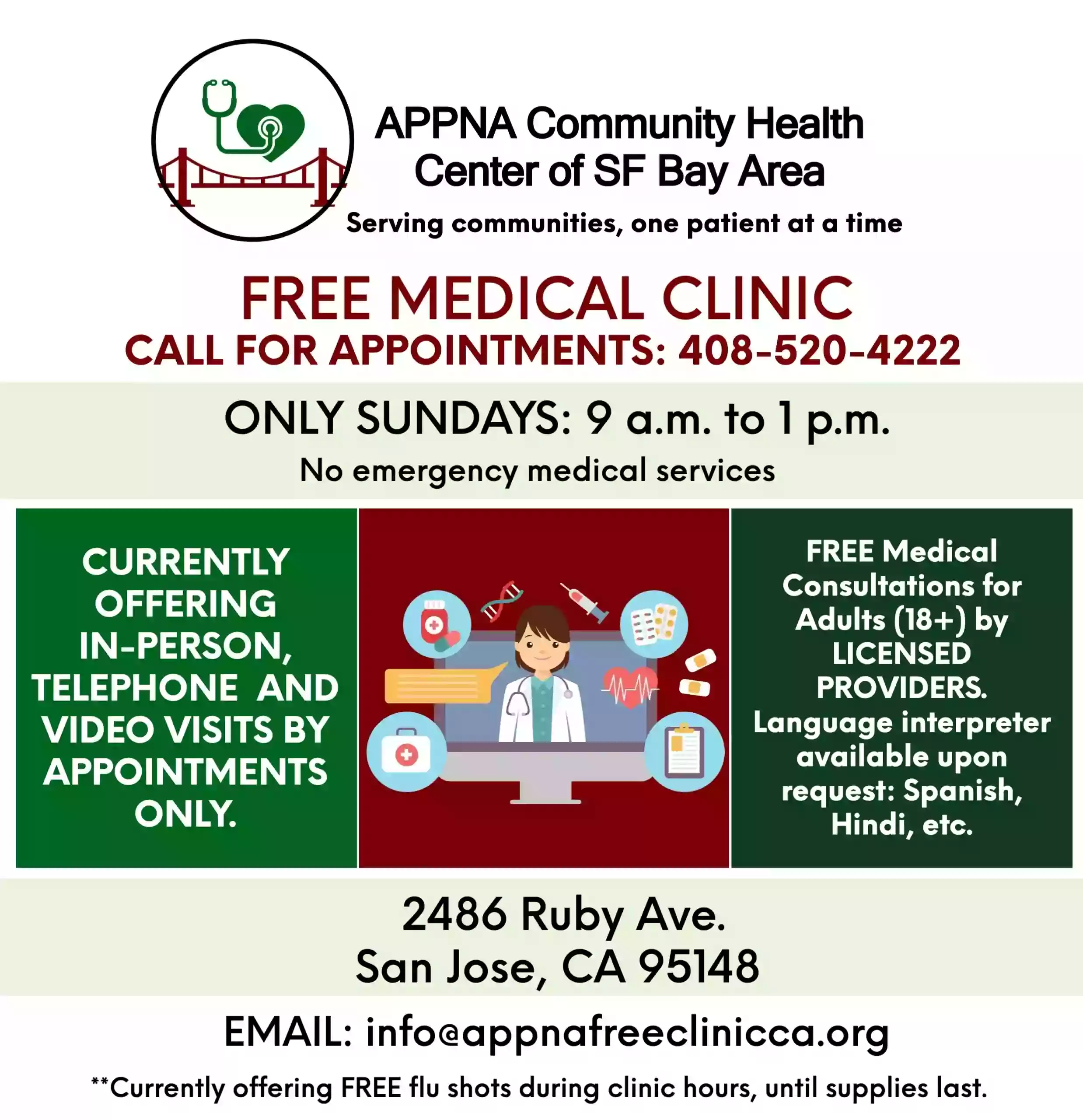 APPNA Community Health Center of Bay Area