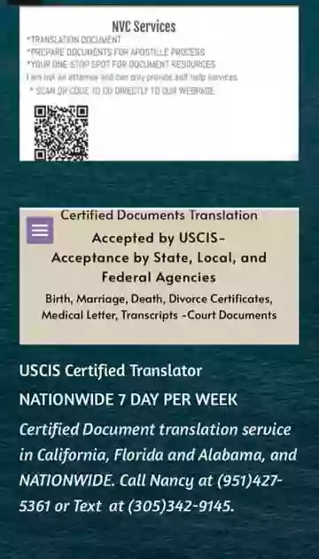 NVC Document Translations, Notary and Apostille Services