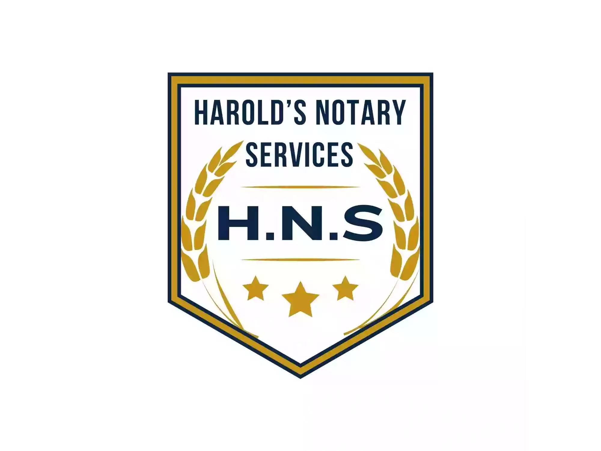 Harold's Notary Services LLC.