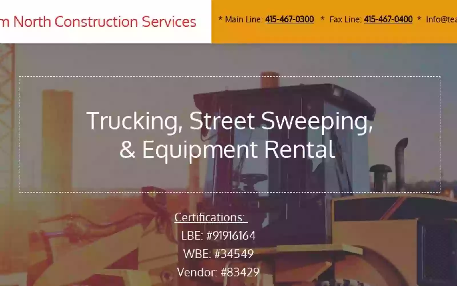 Team North Construction Services Inc