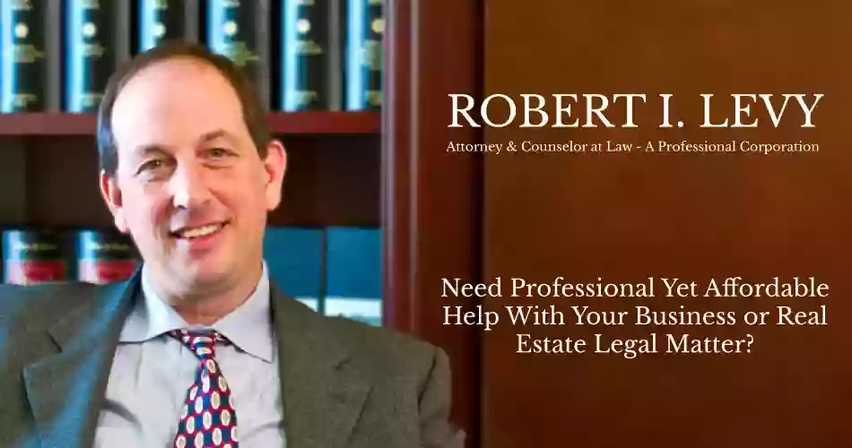 Robert I Levy, Attorney at Law