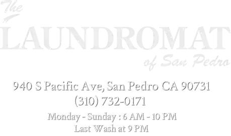 The Laundromat of San Pedro