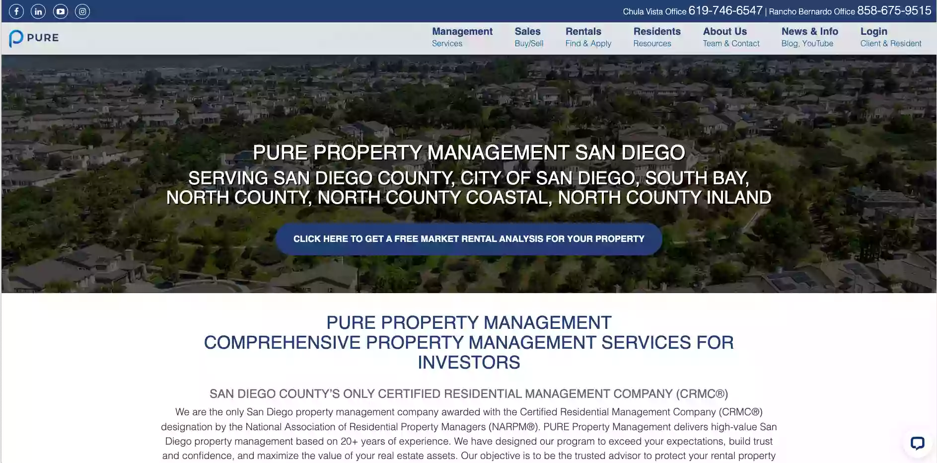 PURE Property Management of California