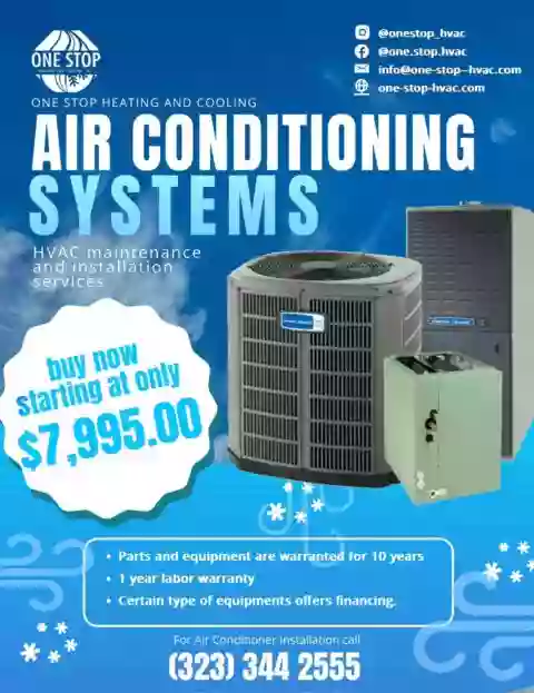 One Stop Heating and Cooling Inc.