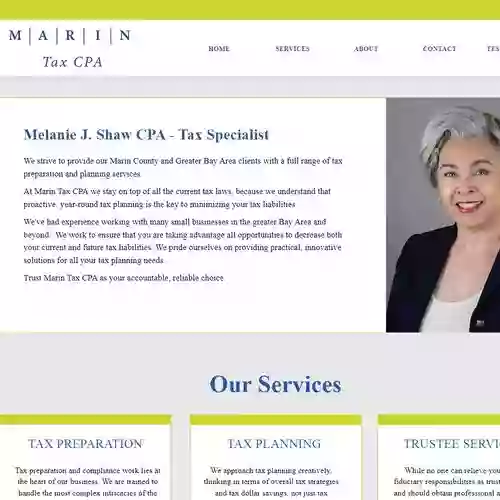 Marin Tax CPA - Melanie J. Shaw CPA