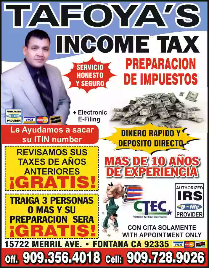 Tafoyas Income Tax