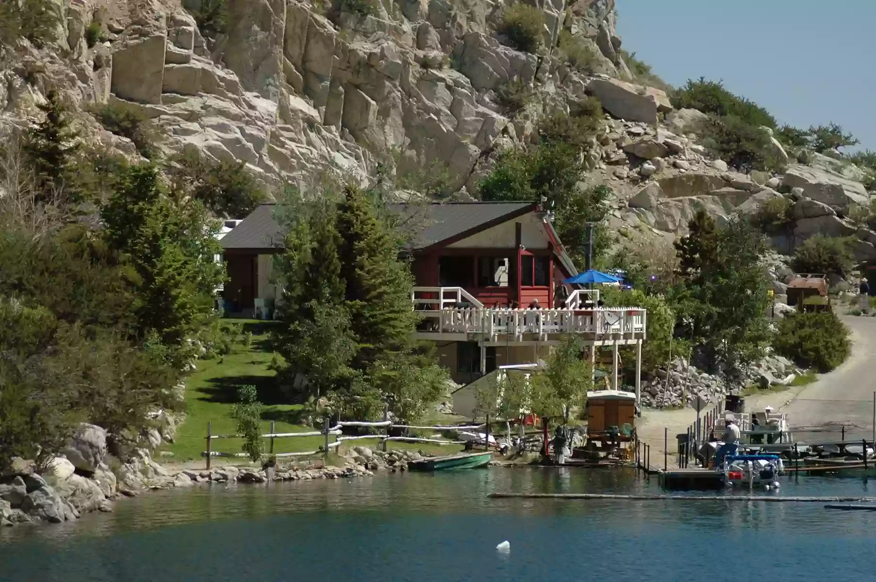 Lake Sabrina Boat Landing