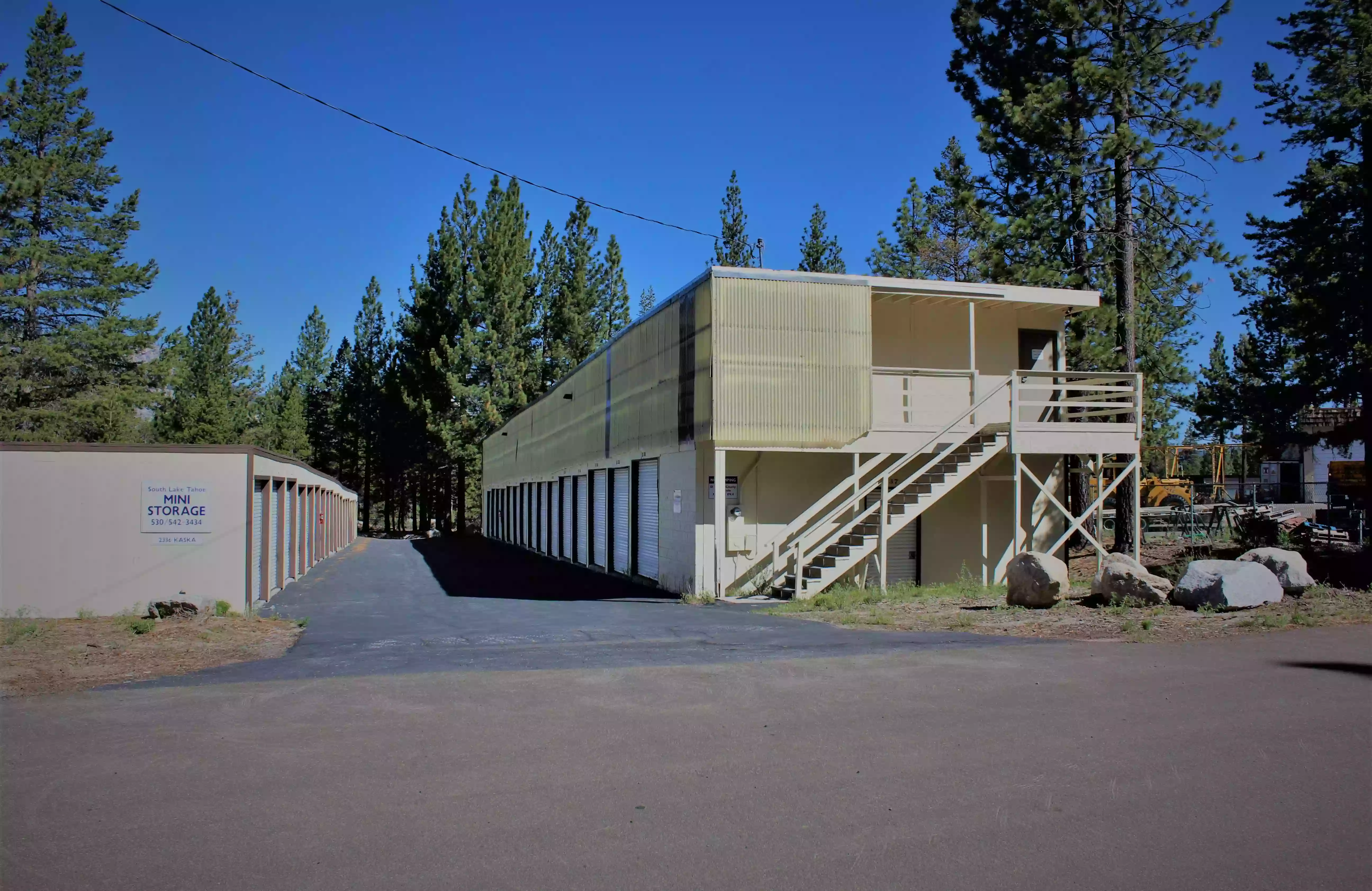 SOUTH LAKE TAHOE MINI STORAGE AT MEYERS