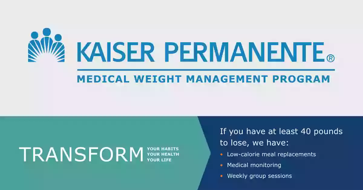 Medical Weight Management Program | Kaiser Permanente Petaluma Medical Center