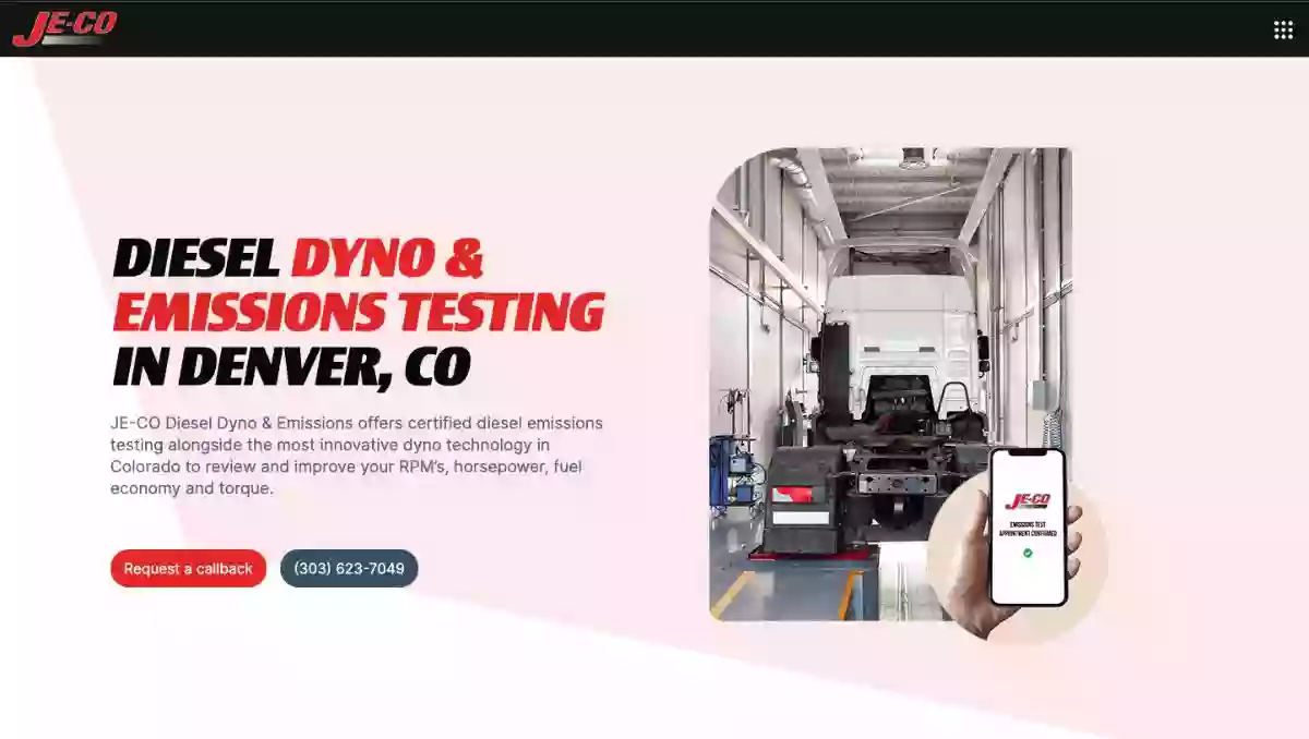 JE-CO Diesel Dyno & Emissions