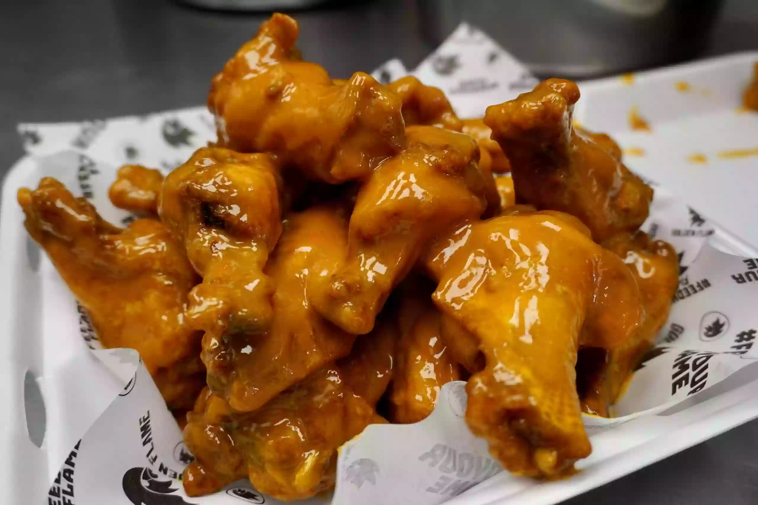 Golden Flame Hot Wings