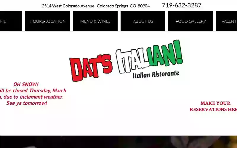 Dat's Italian!