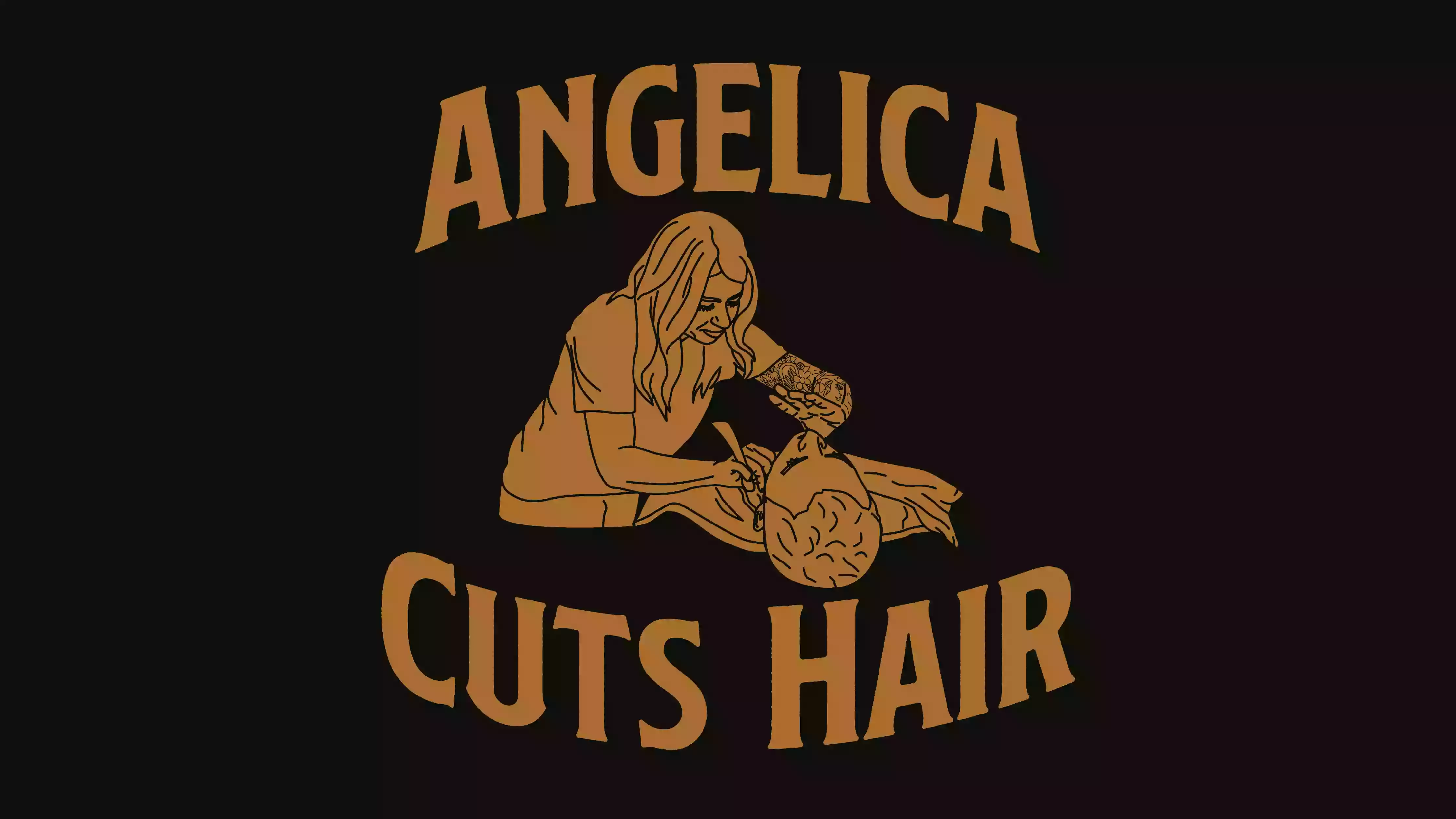 Angelica Cuts Hair