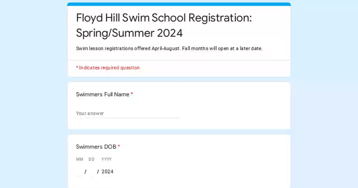 Floyd Hill Swim School LLC