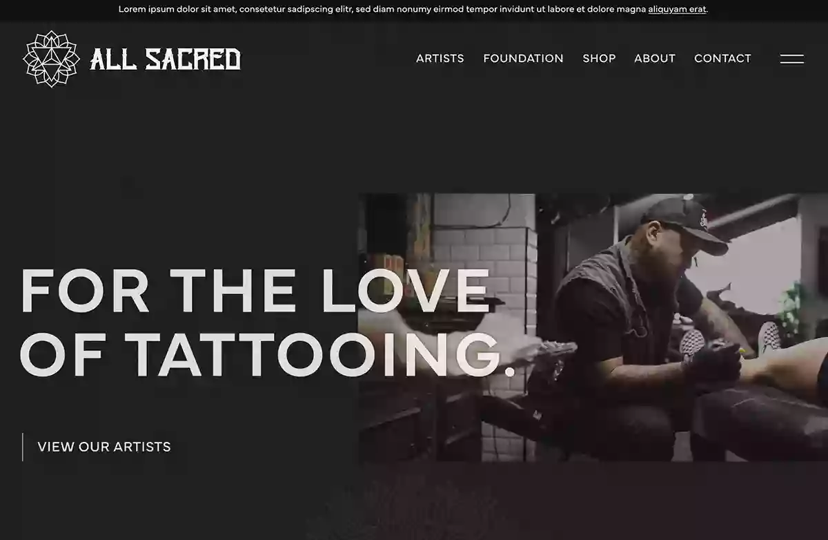 All Sacred Tattoo Studio