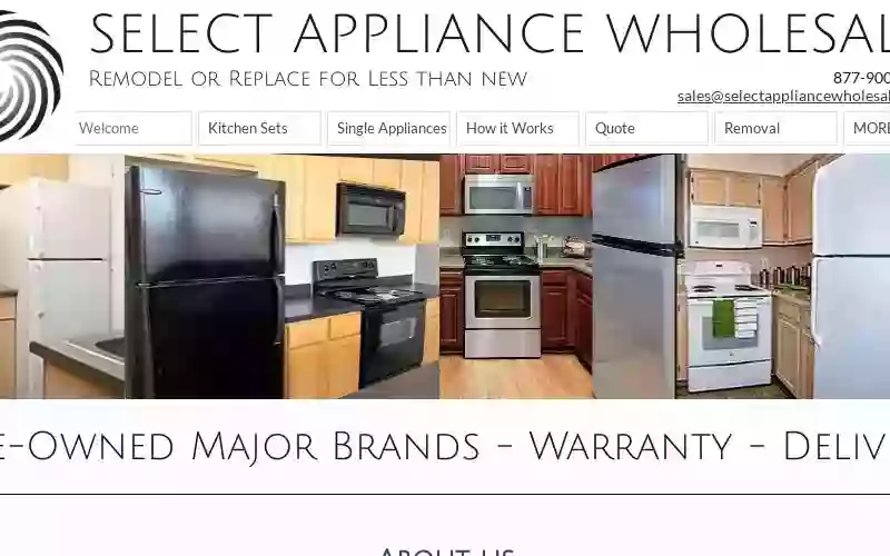 Select Appliance Wholesale