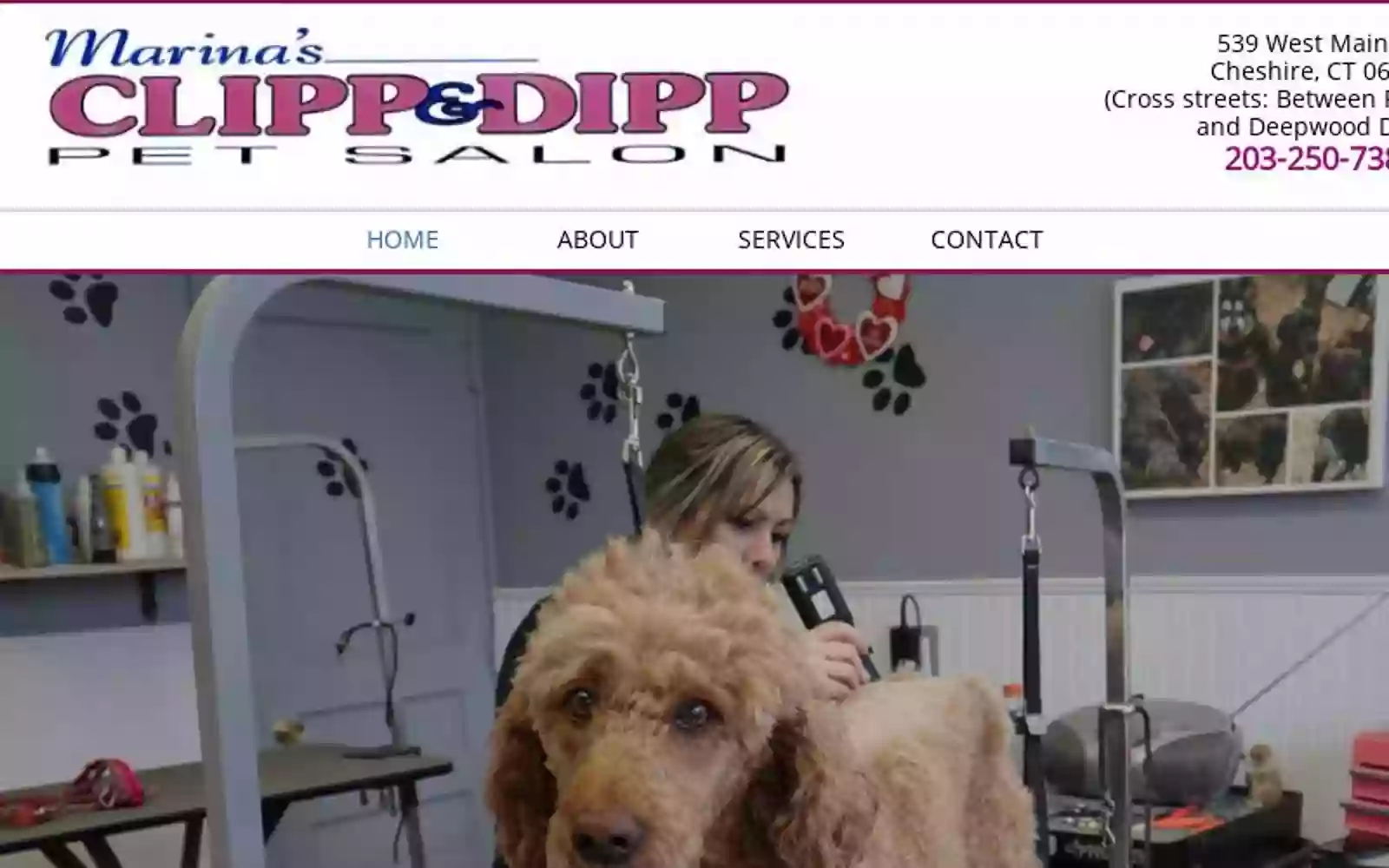 Marina Clipp & Dipp Pet Salon