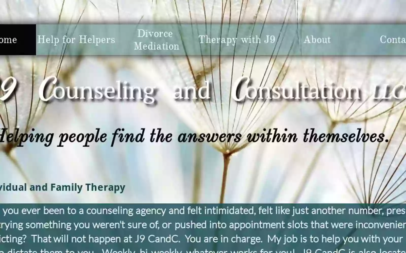 J9 Counseling and Consultation