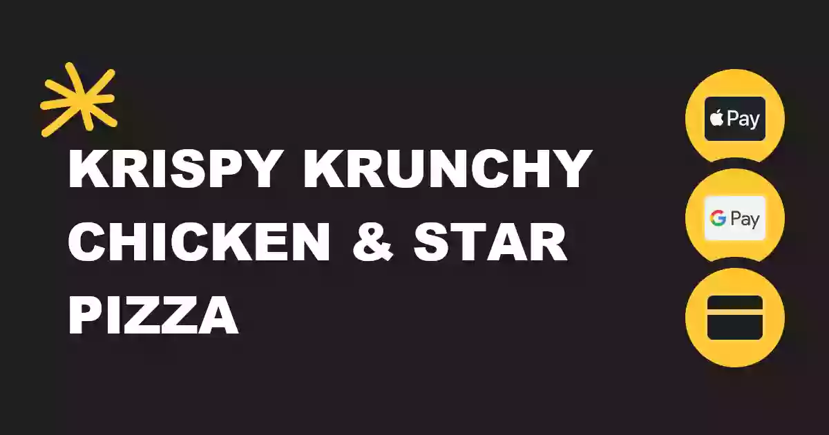 Krispy Krunchy Chicken & Star Pizza