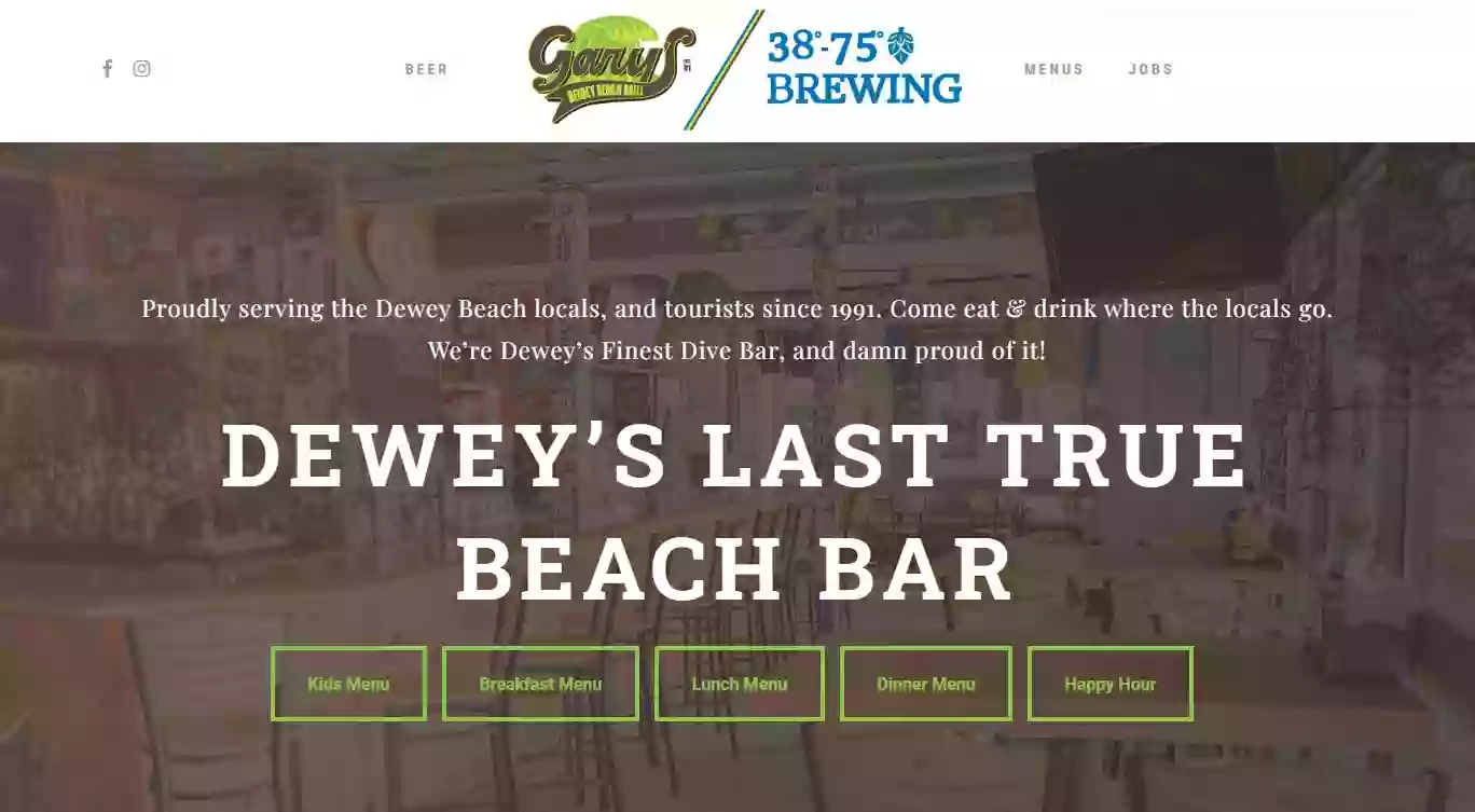 Gary's Dewey Beach Grill / 38° -75° Brewing