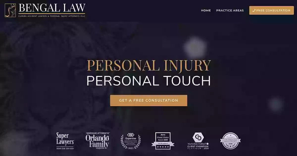 Bengal Law: Orlando Car Accident Lawyers and Personal Injury Attorneys PLLC