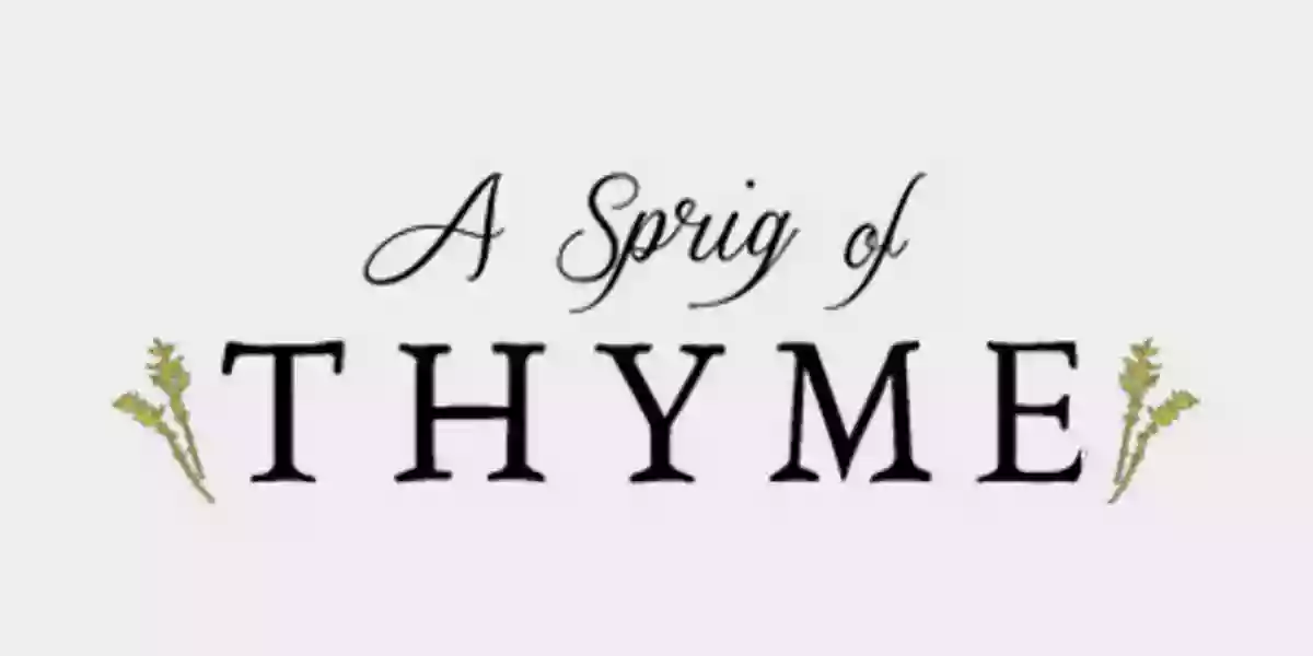 A Sprig of Thyme