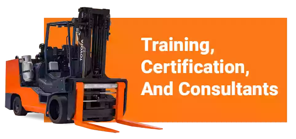 Forklift Safety Training Inc. Certification for businesses we come to your location and individuals by appointment only