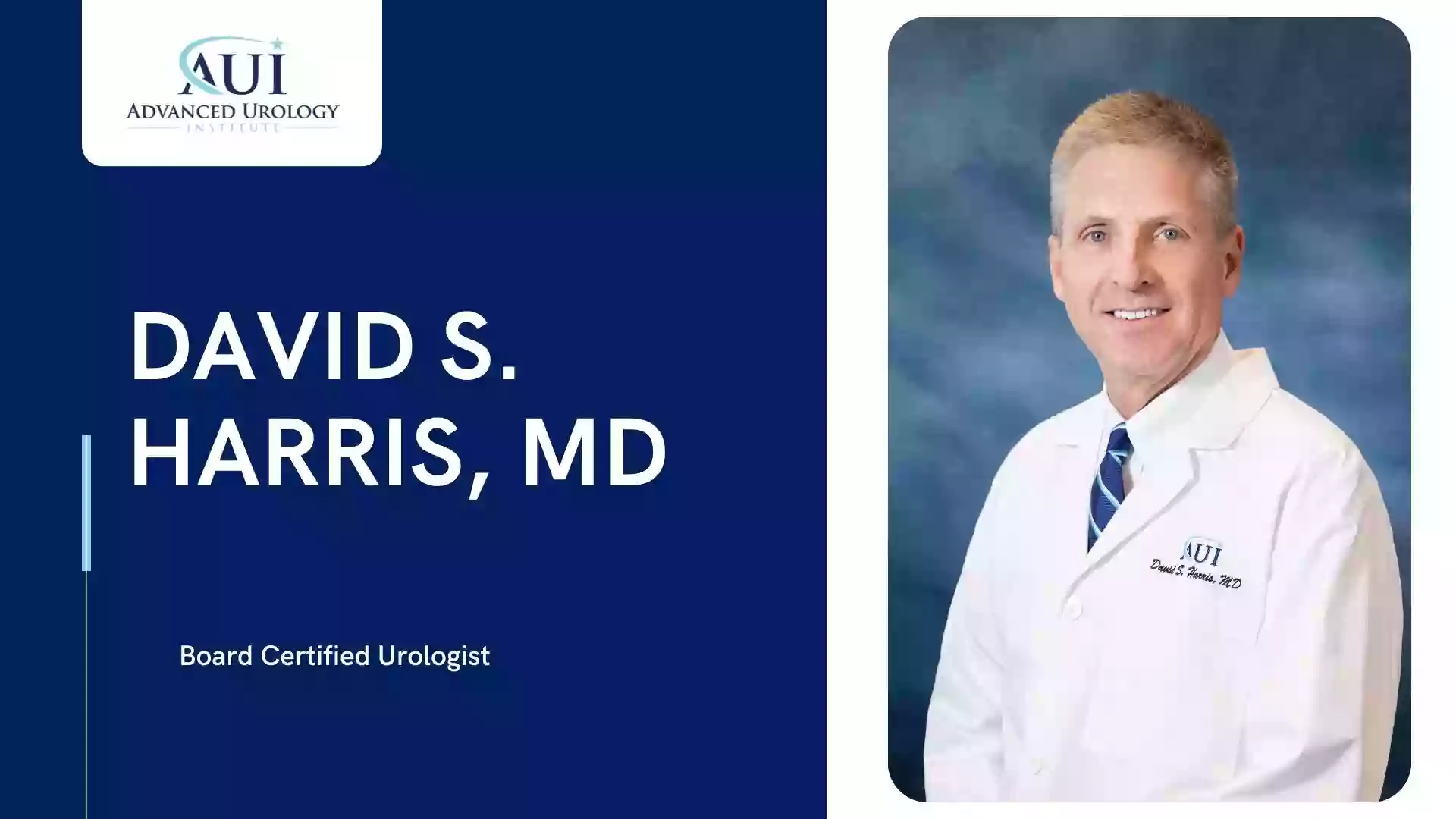 Advanced Urology Institute: David S. Harris, MD
