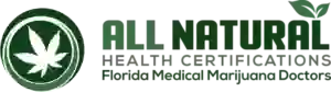 All Natural Health Certifications North Tampa - Medical Marijuana Cards, Doctors, Renewals