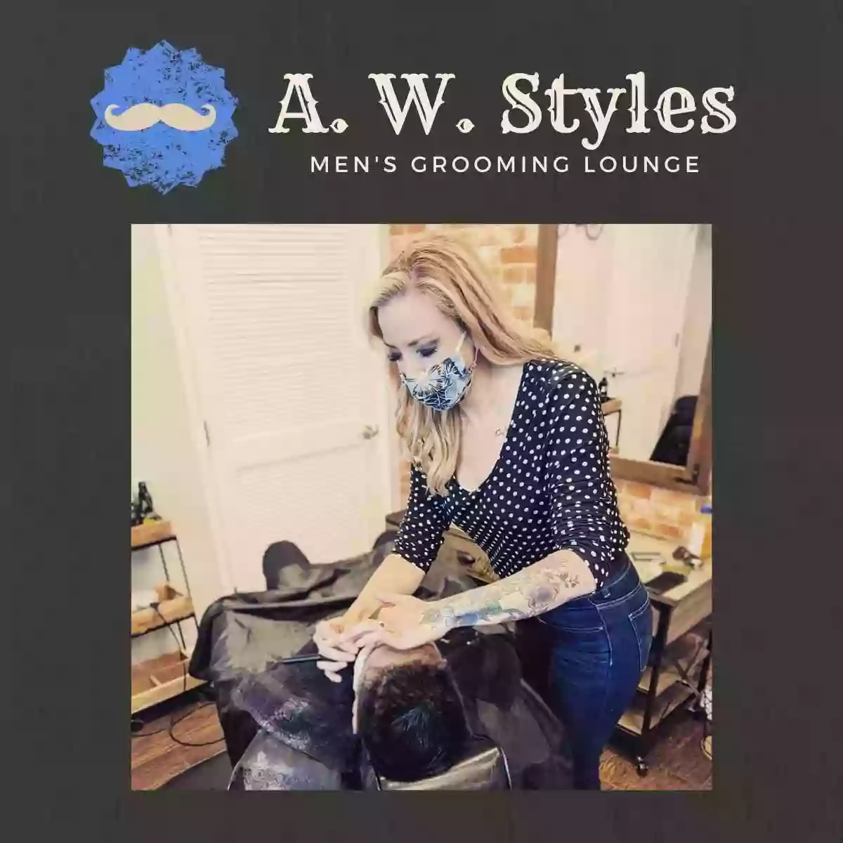 Ammi Williams A. W. Styles men's grooming lounge