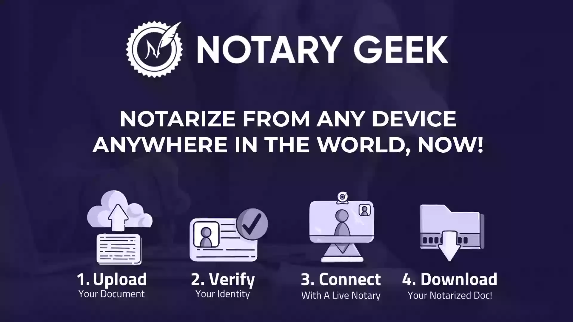 Notary Geek Remote Online Notarization and Apostille