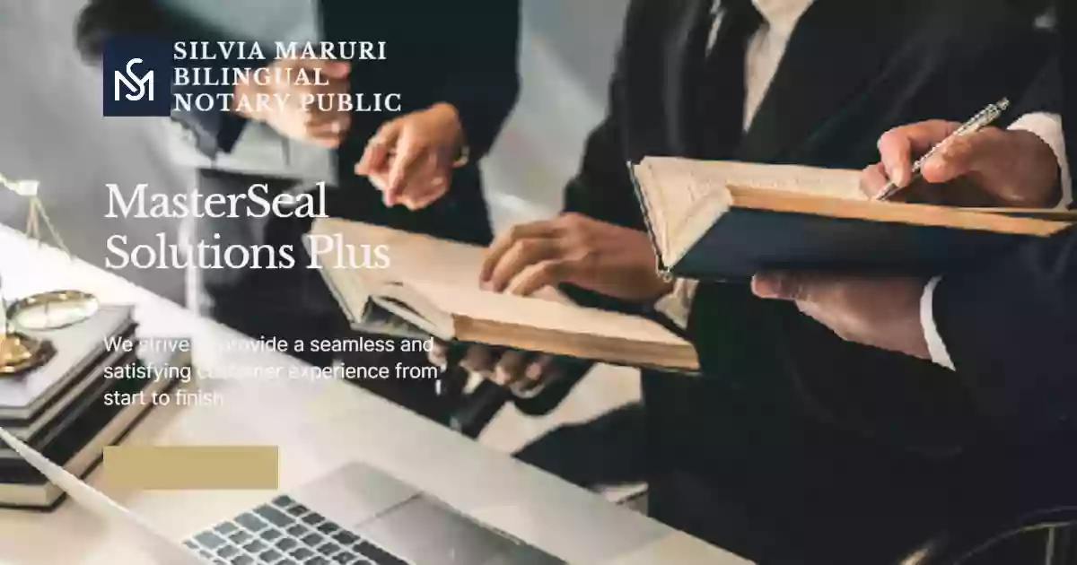Notary Public & Immigration Services - Notario MasterSeal Solution Plus