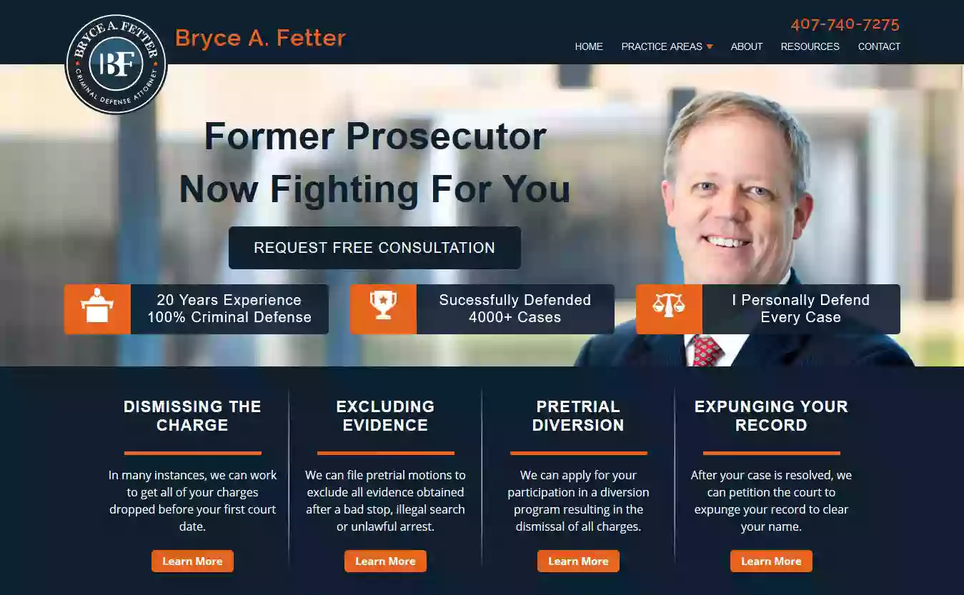 Bryce A. Fetter, P.A.