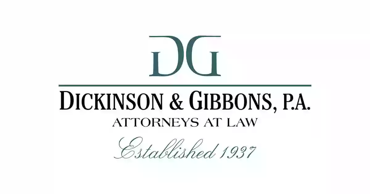 Dickinson & Gibbons, P.A., Attorneys At Law