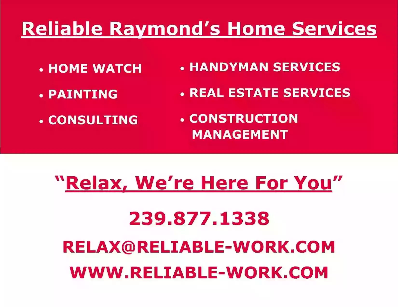 Reliable Raymond's Home Services