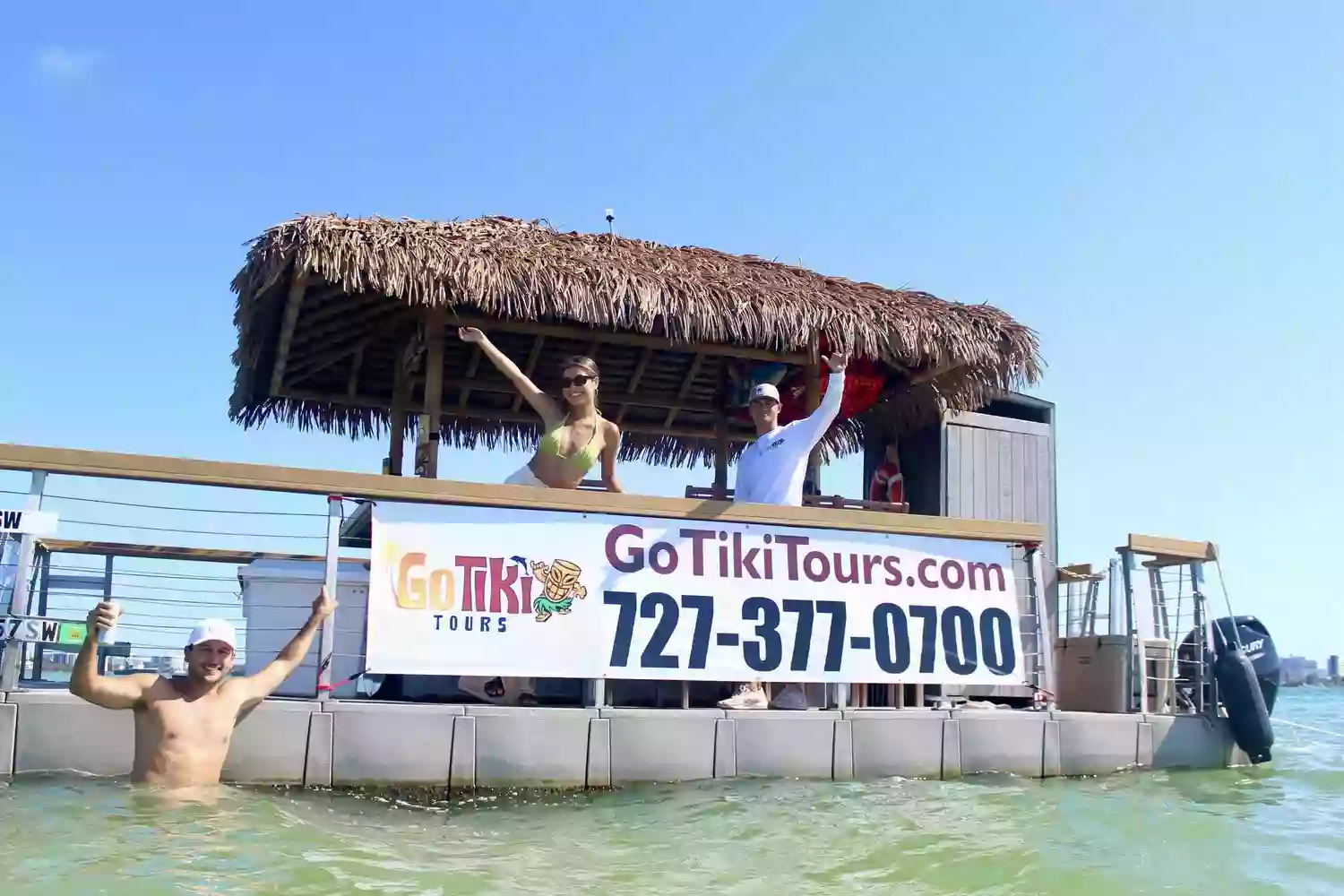 Go Tiki Tours Clearwater - #1 Floating Tiki Boat