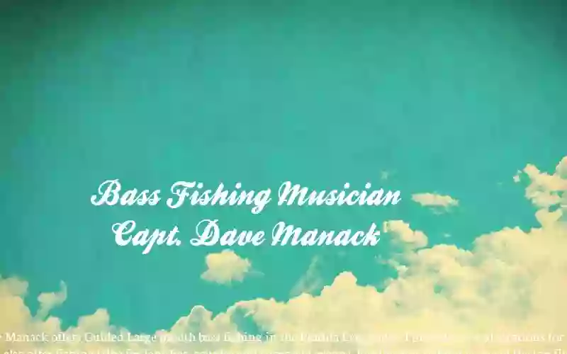 Bass Fishing Musician